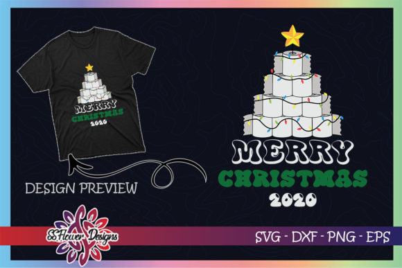 Christmas Tree by Toilet Paper Christmas: A Versatile Graphics and T-Shirt Design Asset