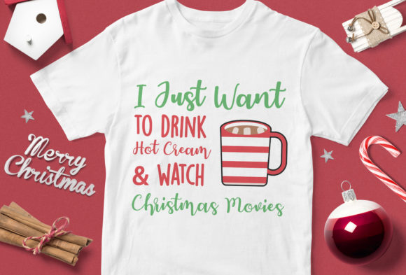 Cozy Christmas Graphics for T-Shirt Designs