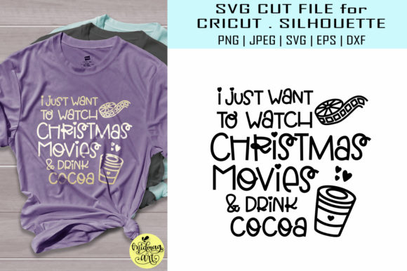 Cozy Christmas Vibes: A T-Shirt Design for Blog Graphics
