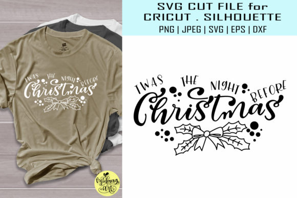 Enhancing Holiday Branding with Twas the Night Before Christmas Svg Graphics