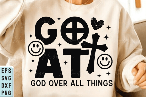 GOAT God over All Things SVG PNG Review