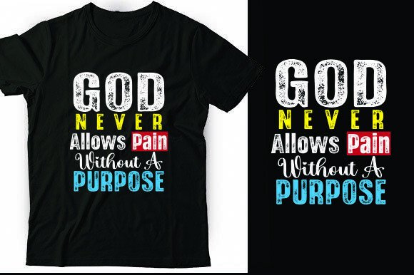 God Never Allows Pain Without a Purpose Graphics