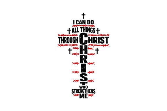 I Can Do All Things: Graphics & T-Shirt Designs