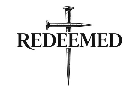Redeemed Cross Nails SVG: Graphics for T-Shirt Designs