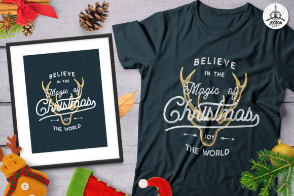 Review: Magic Christmas T-Shirt Retro Design for Graphics