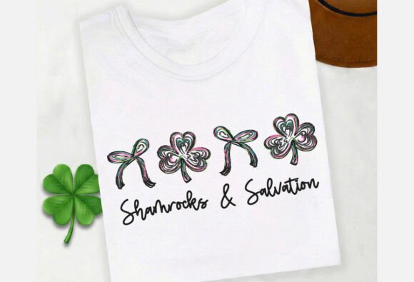 Shamrocks and Salvation Graphics for T-Shirt Designs