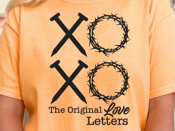 XOXO Love Letters Graphics for T-Shirt Designs